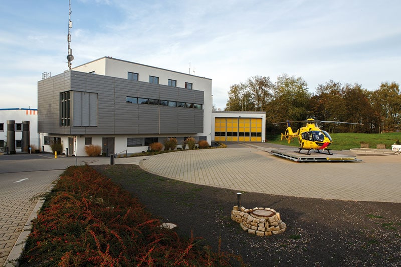 Construction of a new rescue coordination centre at the hospital Klinikum Winterberg in Saarbrücken